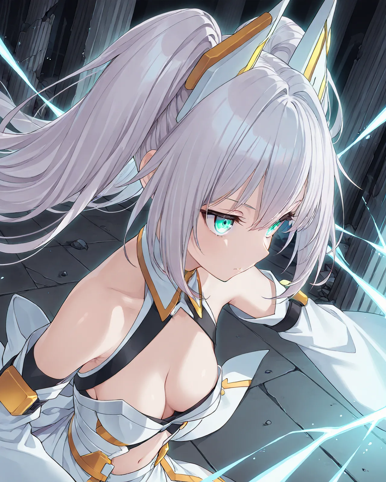 FinaAI Illustration Henshin Hiroin wa Haiboku o Shiranai Hazudatta Vol.01 - Image 81