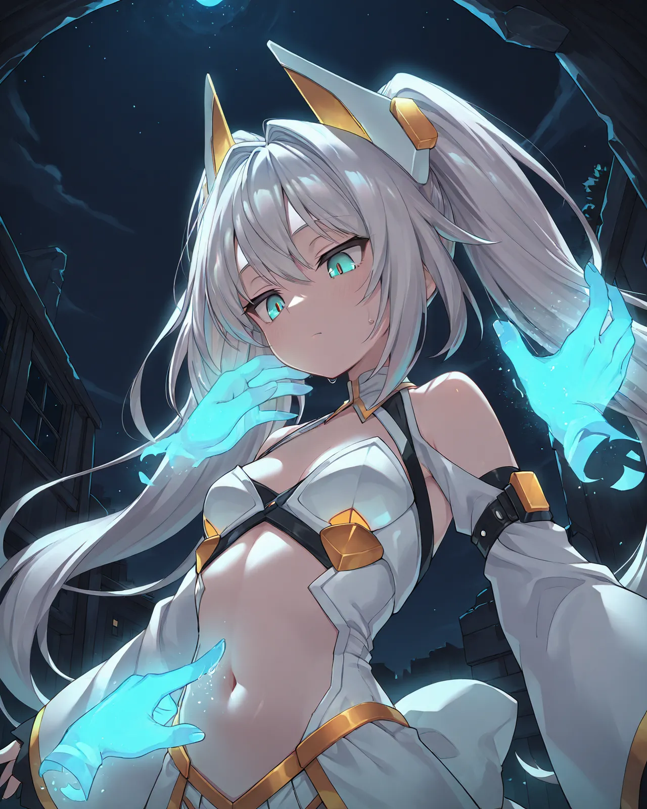 FinaAI Illustration Henshin Hiroin wa Haiboku o Shiranai Hazudatta Vol.01 - Image 84