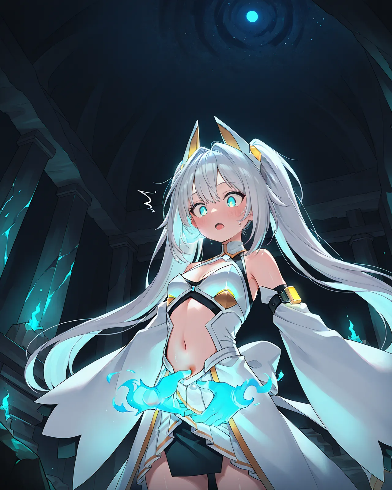 FinaAI Illustration Henshin Hiroin wa Haiboku o Shiranai Hazudatta Vol.01 - Image 86