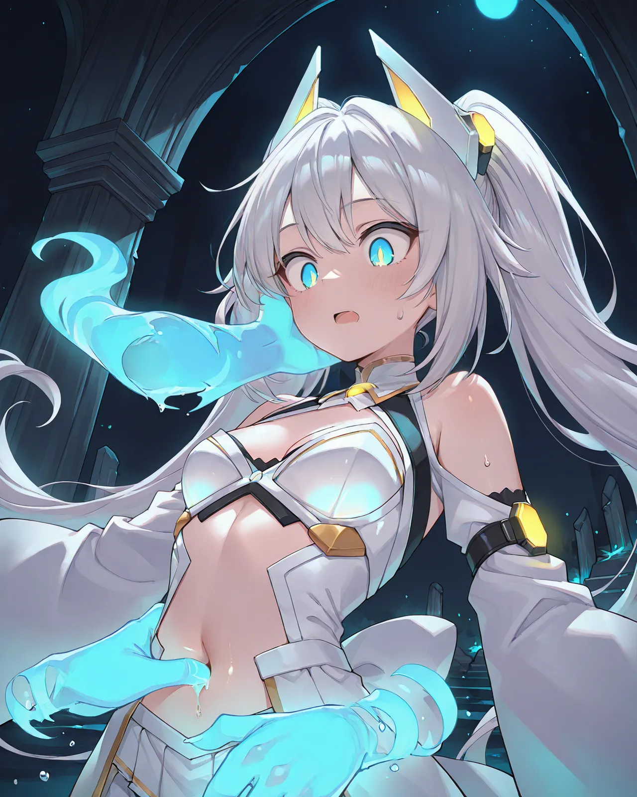 FinaAI Illustration Henshin Hiroin wa Haiboku o Shiranai Hazudatta Vol.01 - Image 87