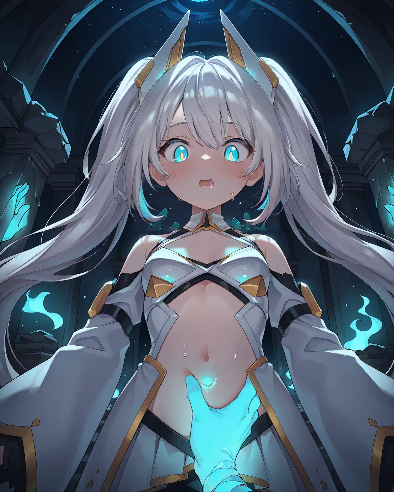 FinaAI Illustration Henshin Hiroin wa Haiboku o Shiranai Hazudatta Vol.01 - Image 90