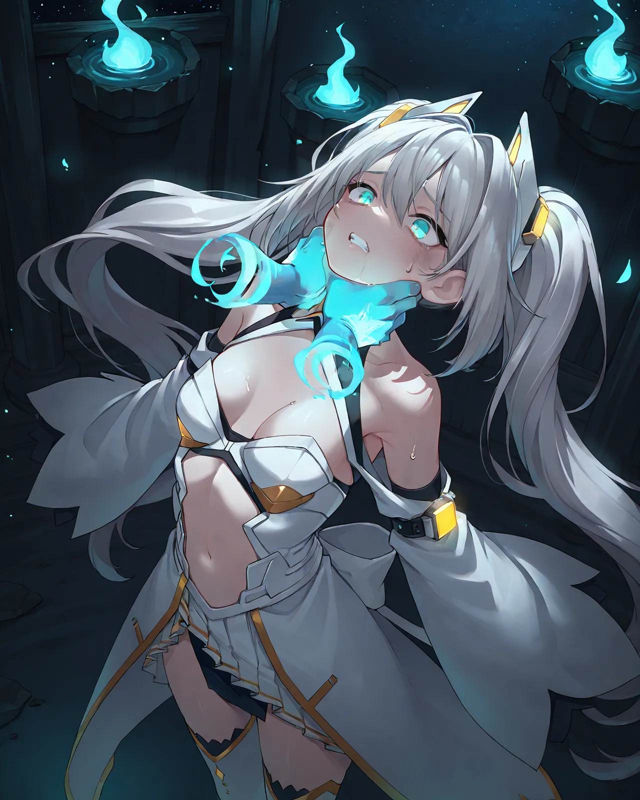 FinaAI Illustration Henshin Hiroin wa Haiboku o Shiranai Hazudatta Vol.01 - Image 94