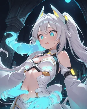 FinaAI Illustration Henshin Hiroin wa Haiboku o Shiranai Hazudatta Vol.01 - Page 87