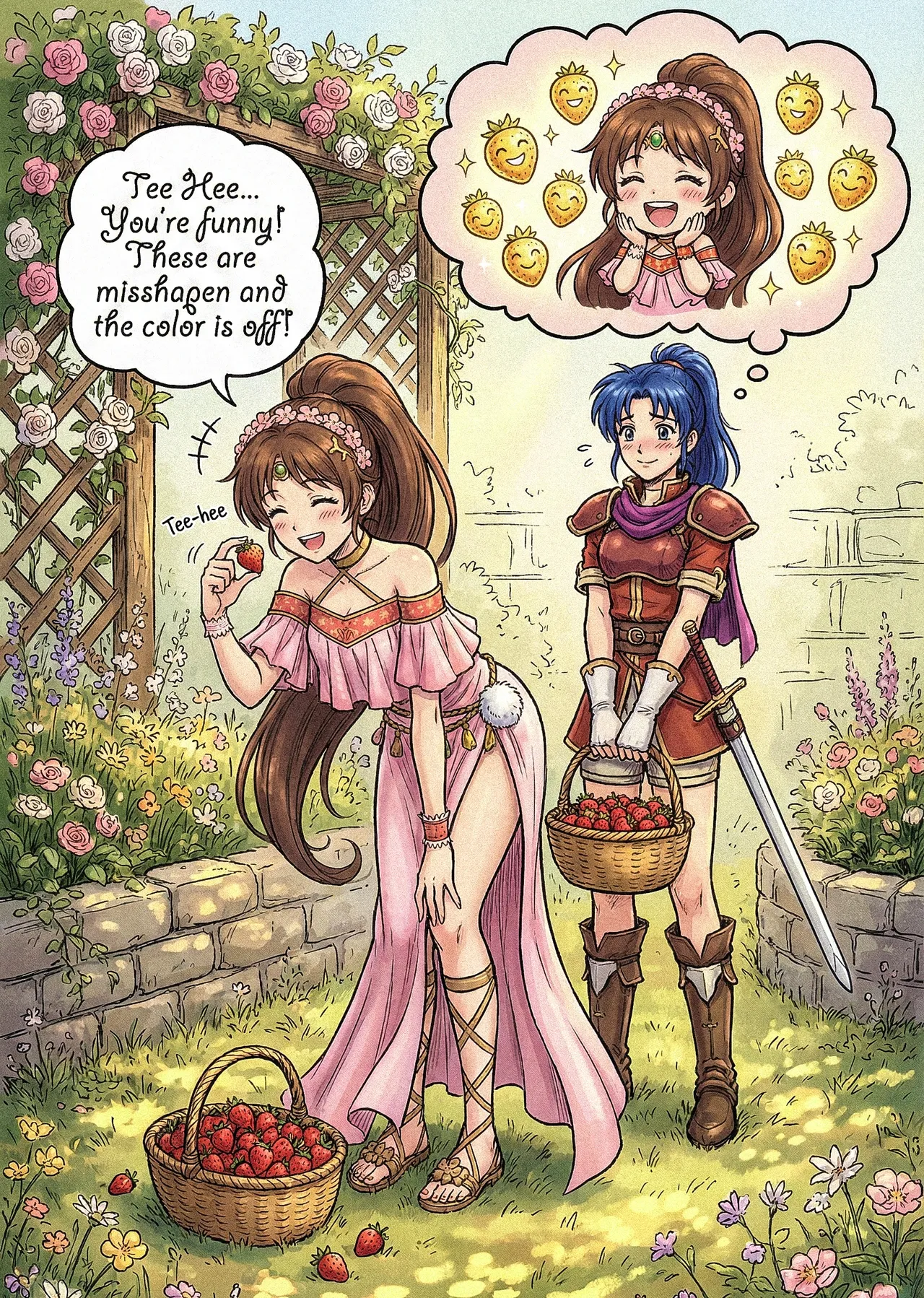 Fire Emblem 12 - Illustrated Support Convos - Image 13