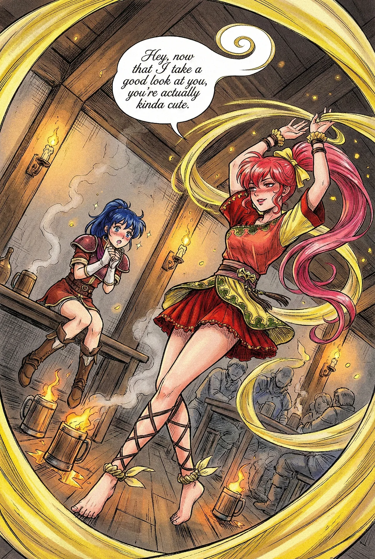 Fire Emblem 12 - Illustrated Support Convos - Image 15