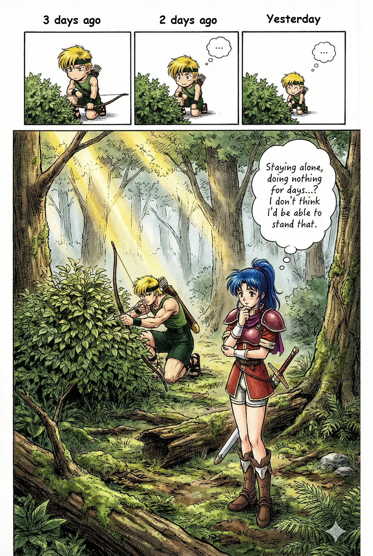 Fire Emblem 12 - Illustrated Support Convos - Image 7