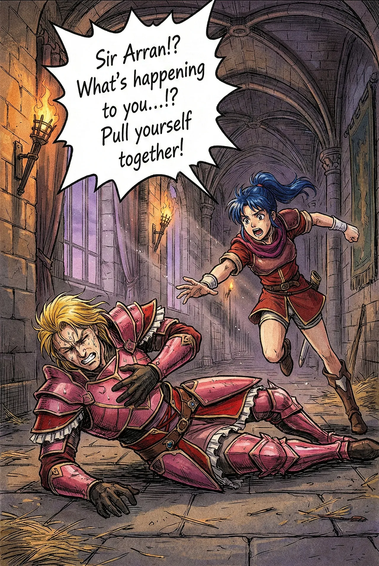 Fire Emblem 12 - Illustrated Support Convos - Image 9