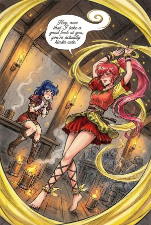 Fire Emblem 12 - Illustrated Support Convos - Page 15