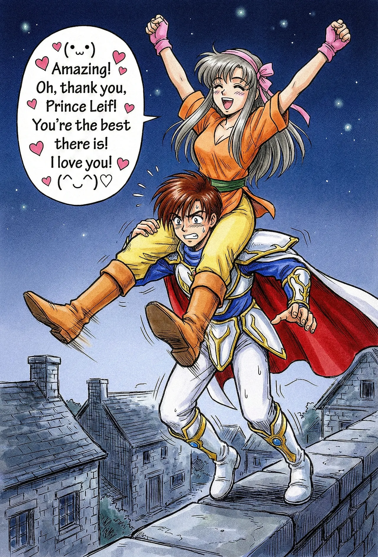 Fire Emblem 5 - Illustrated Support Convos - Image 14