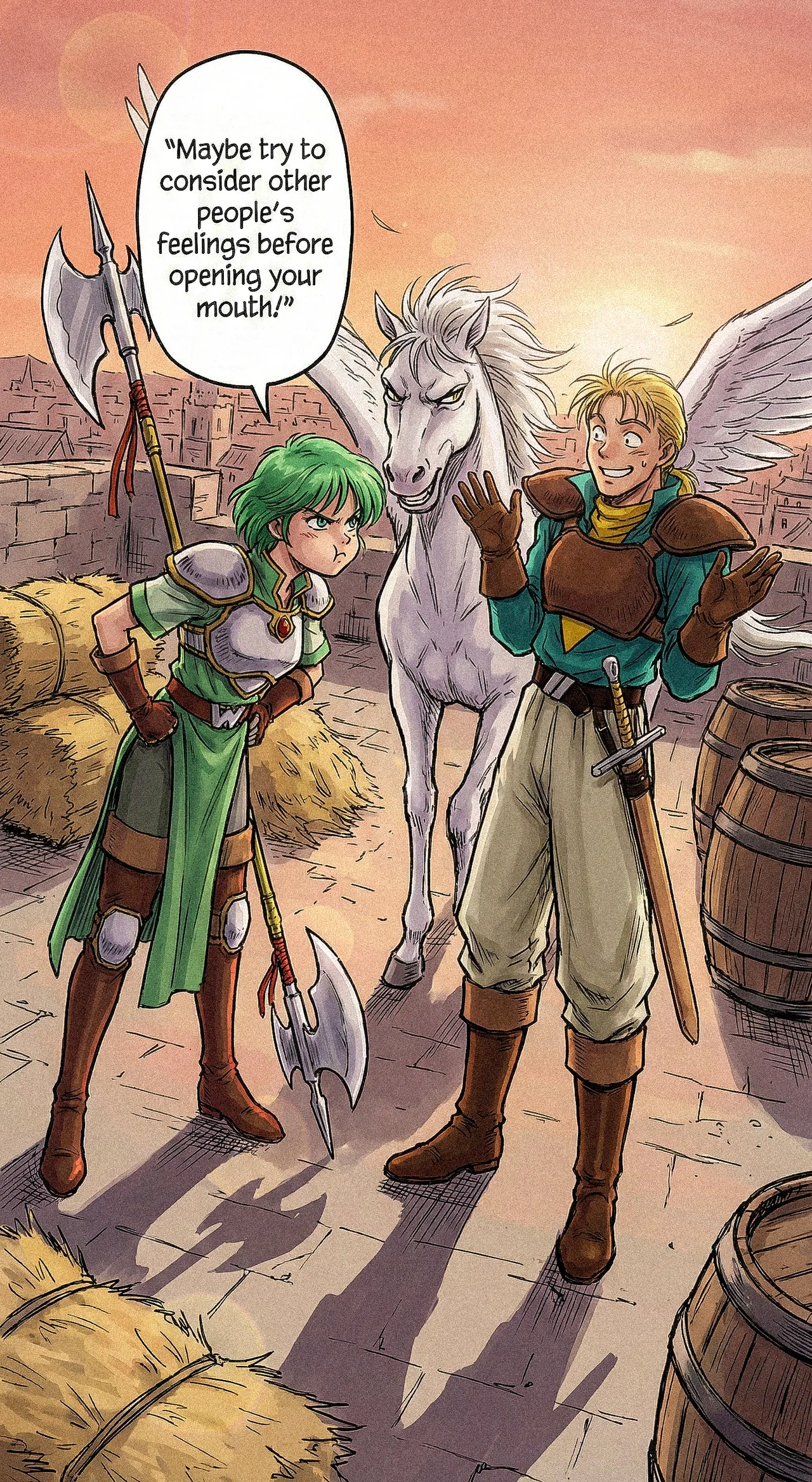 Fire Emblem 5 - Illustrated Support Convos - Image 15