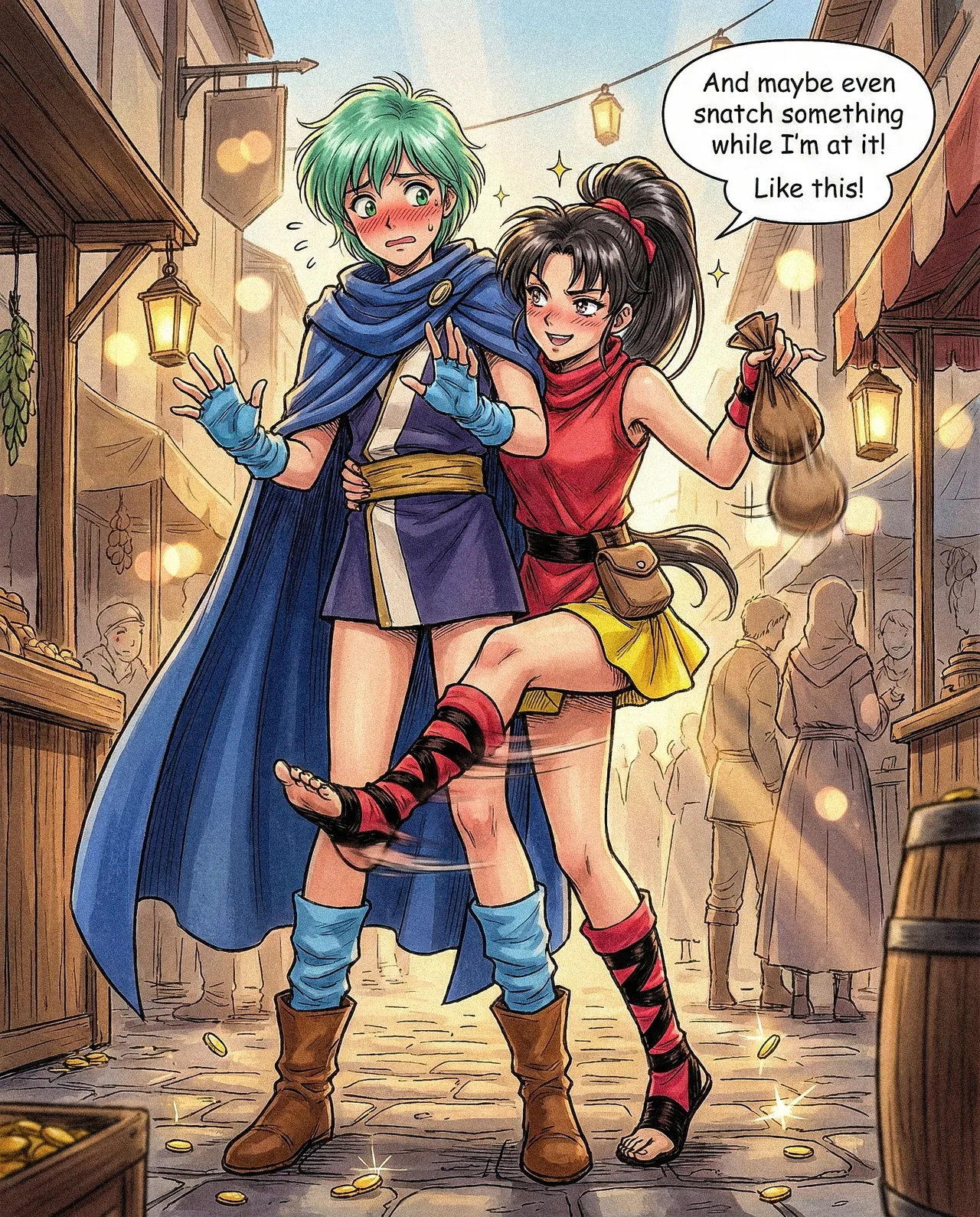 Fire Emblem 5 - Illustrated Support Convos - Image 17