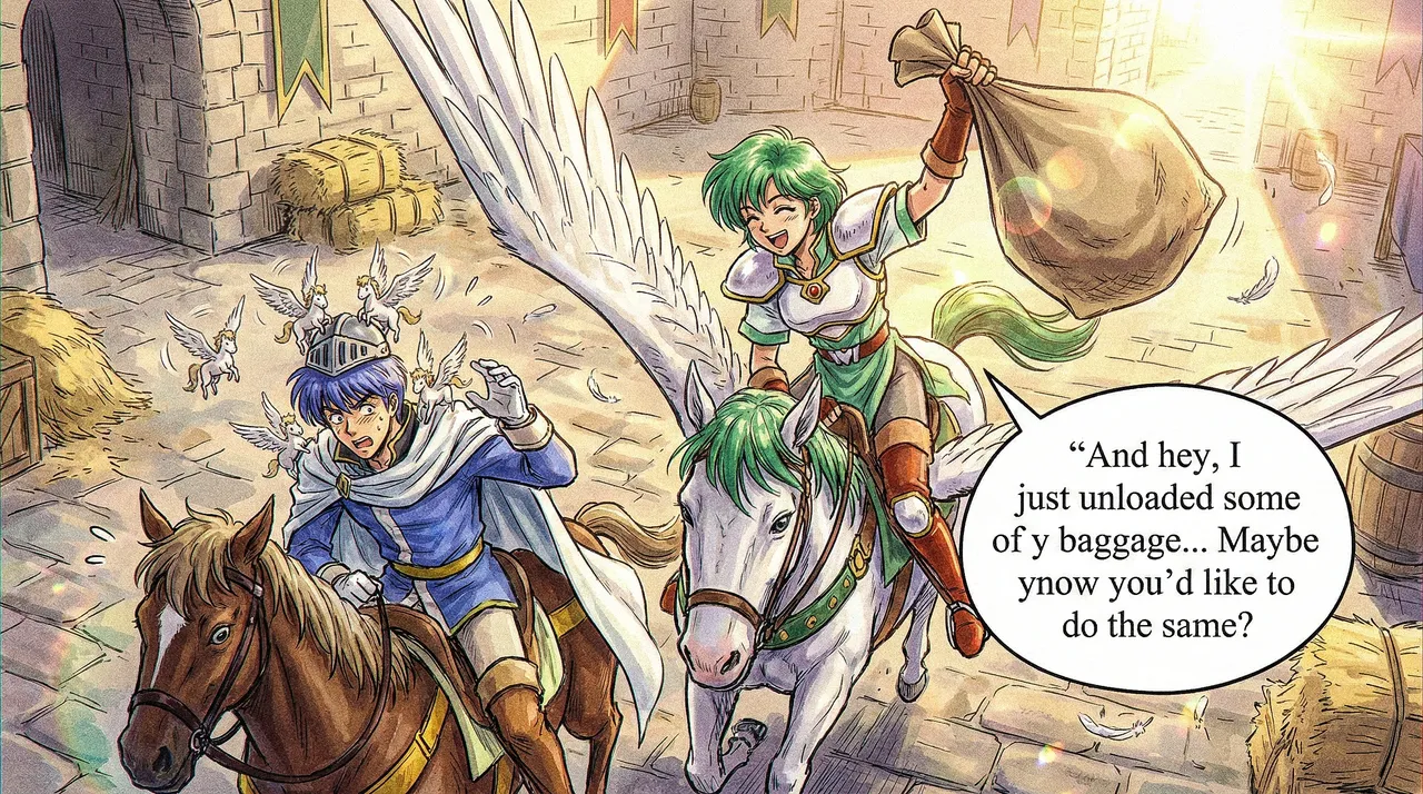 Fire Emblem 5 - Illustrated Support Convos - Image 21