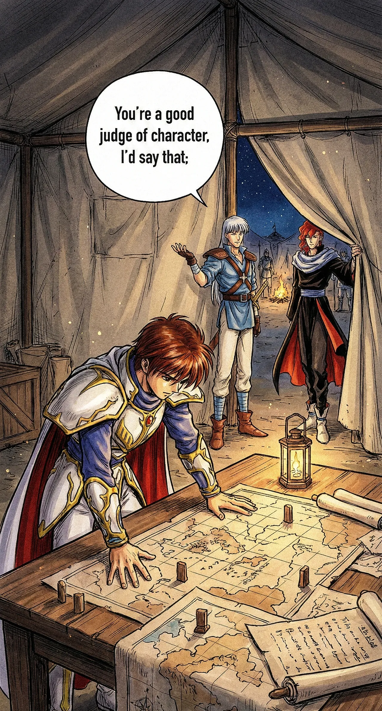 Fire Emblem 5 - Illustrated Support Convos - Image 28