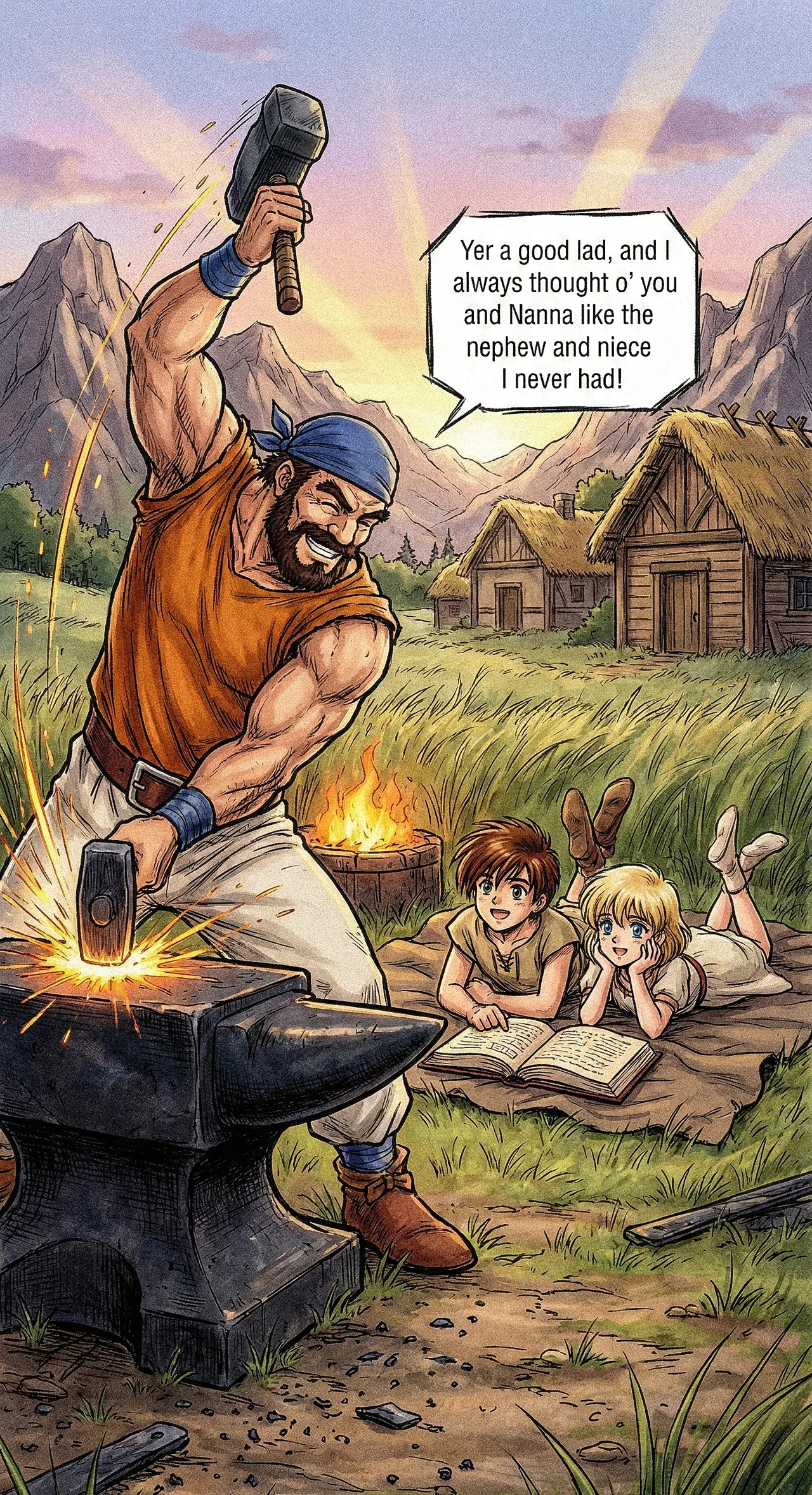 Fire Emblem 5 - Illustrated Support Convos - Image 5