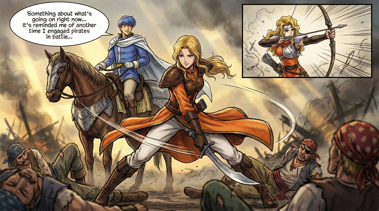 Fire Emblem 5 - Illustrated Support Convos - Image 6