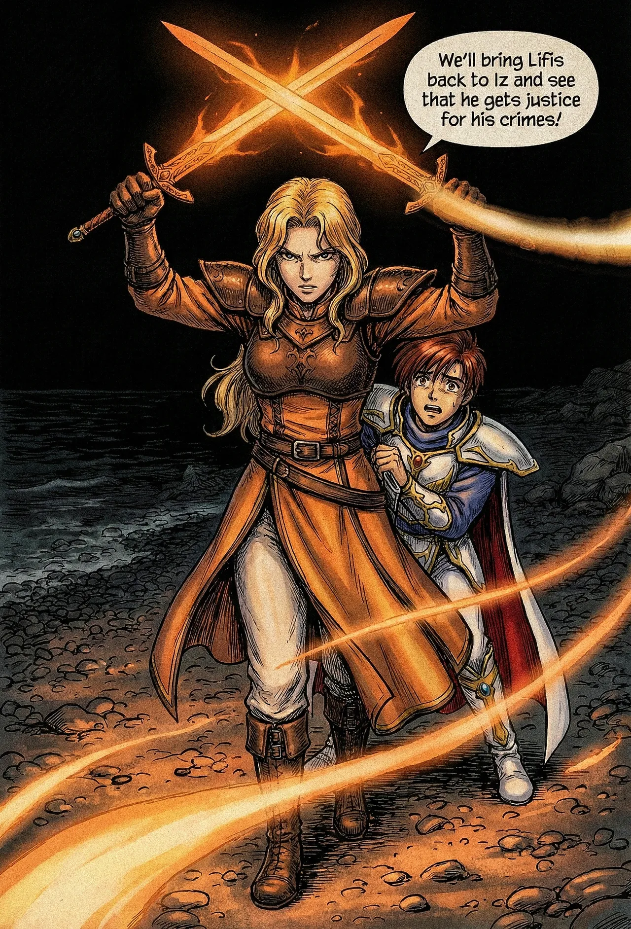 Fire Emblem 5 - Illustrated Support Convos - Image 9