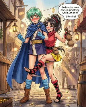 Fire Emblem 5 - Illustrated Support Convos - Page 17