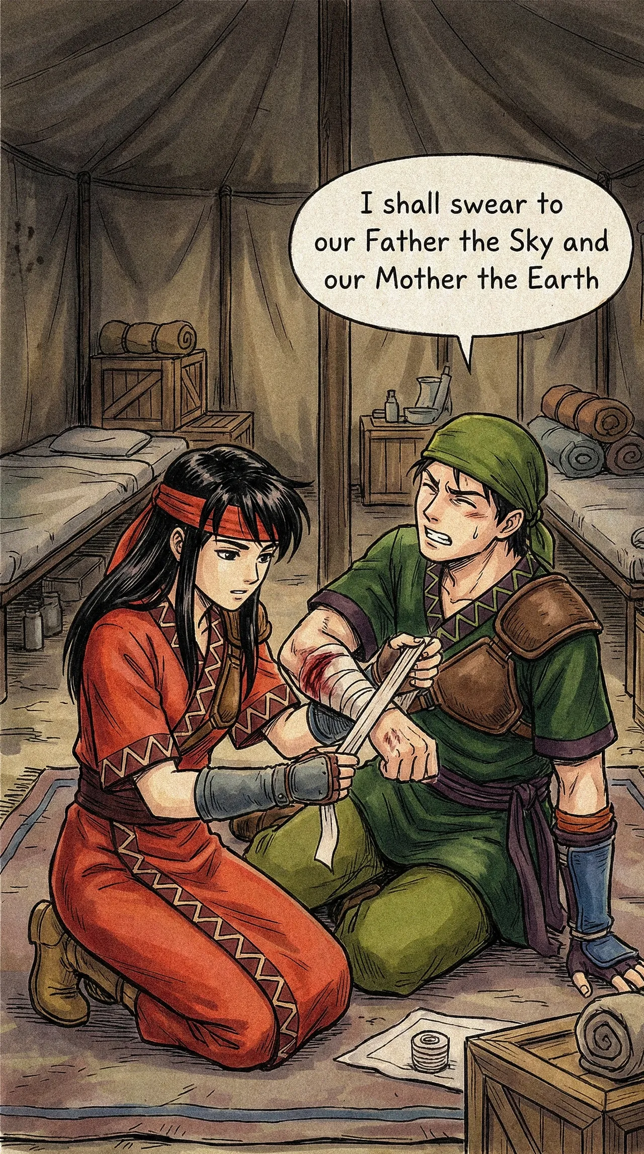 Fire Emblem 6 - Illustrated Support Convos - Image 108