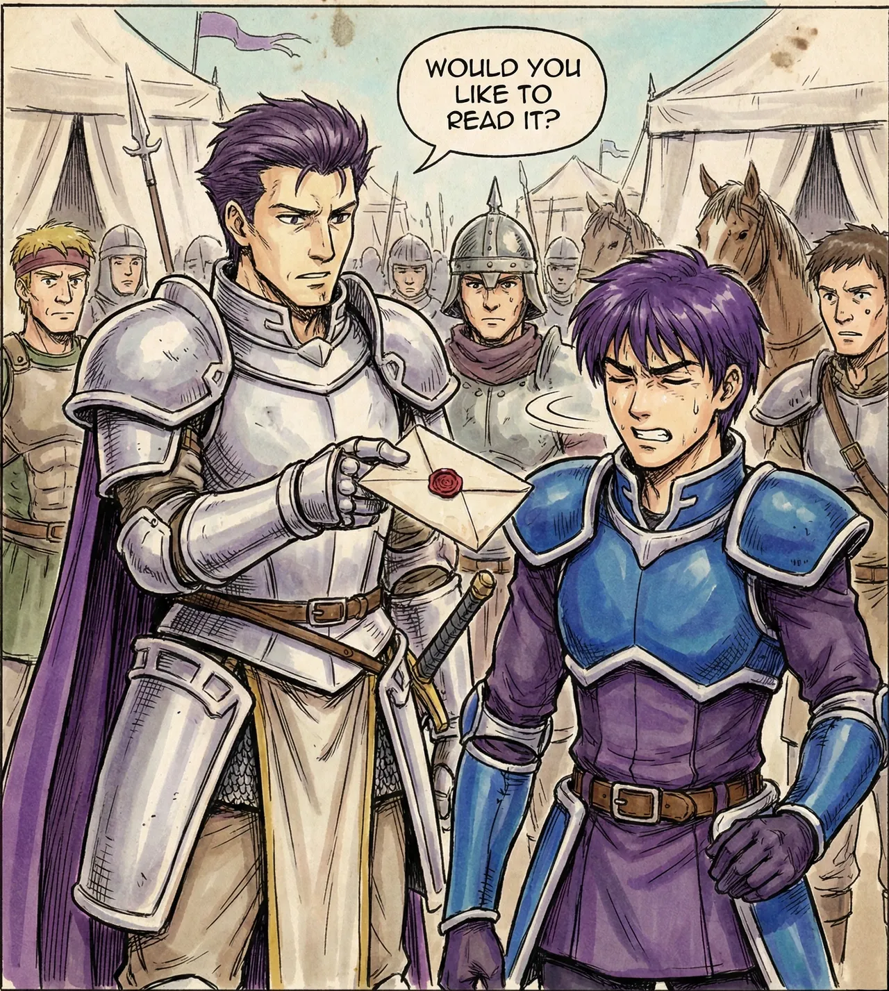 Fire Emblem 6 - Illustrated Support Convos - Image 111