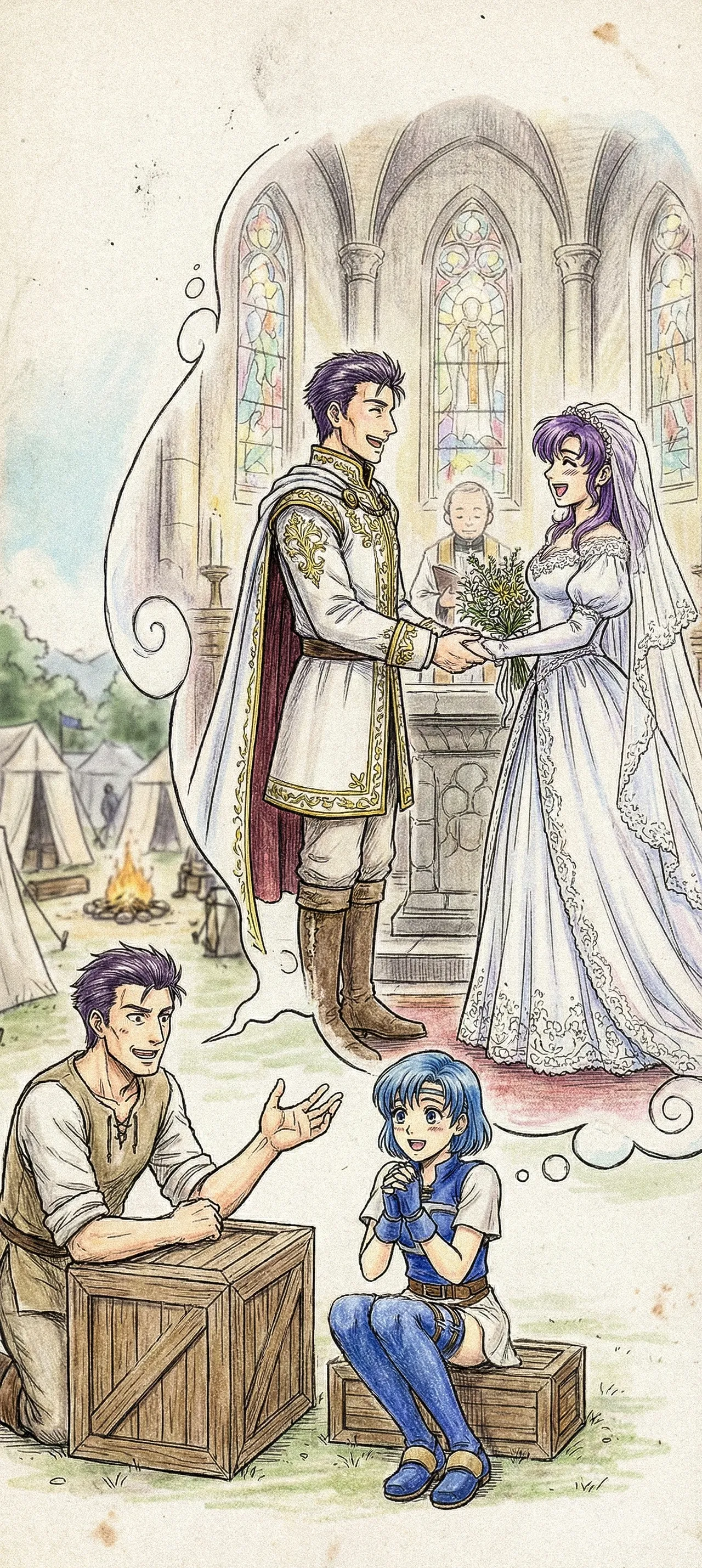 Fire Emblem 6 - Illustrated Support Convos - Image 112