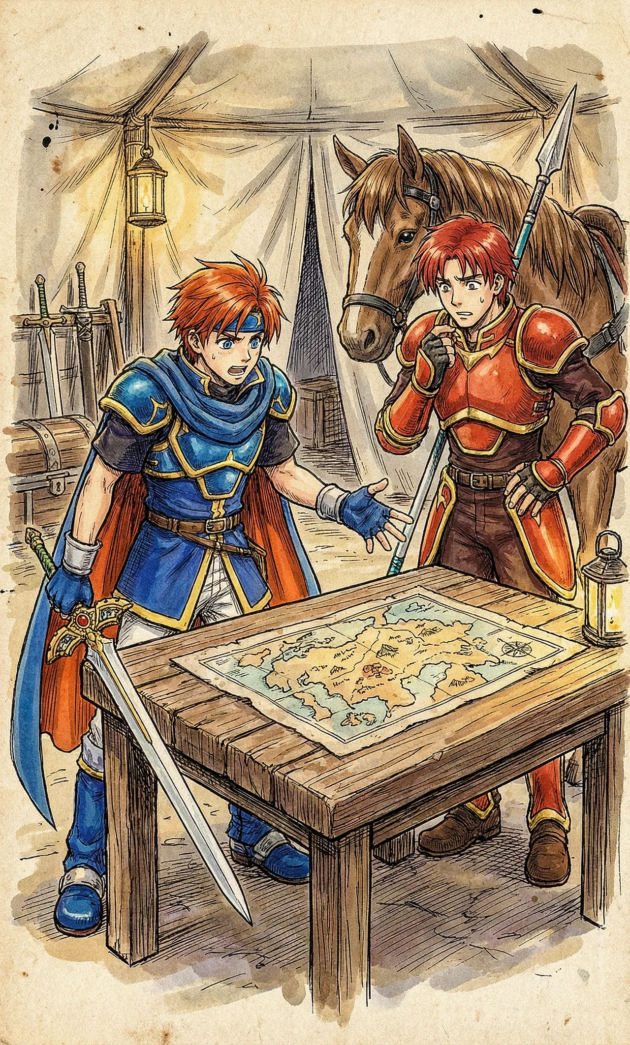 Fire Emblem 6 - Illustrated Support Convos - Image 13