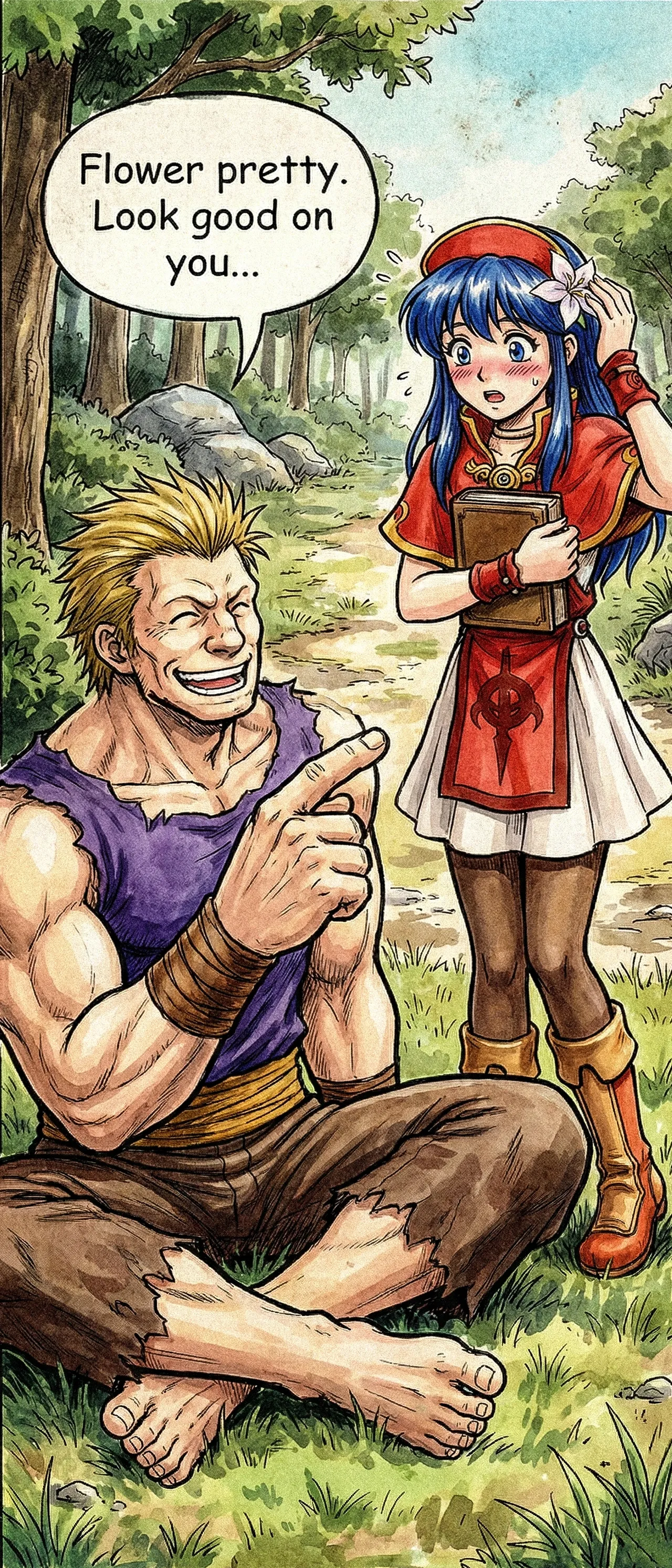 Fire Emblem 6 - Illustrated Support Convos - Image 132