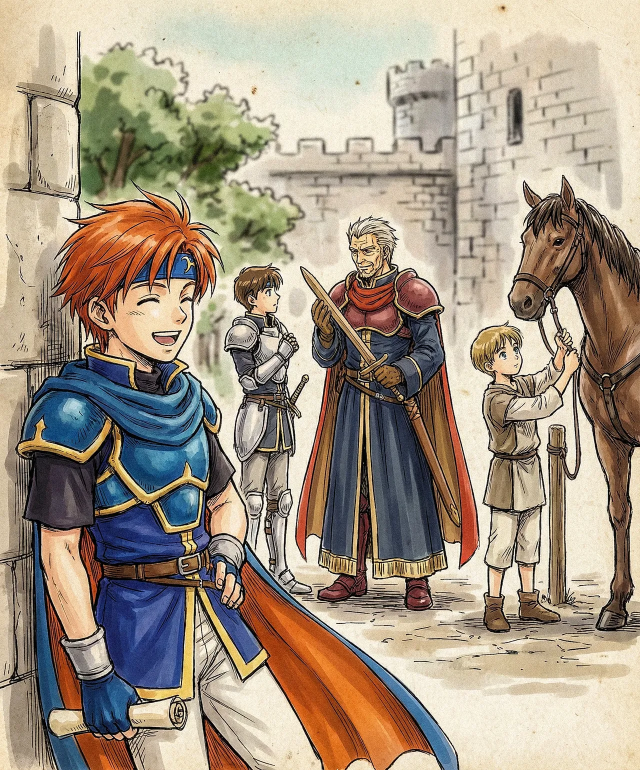 Fire Emblem 6 - Illustrated Support Convos - Image 14