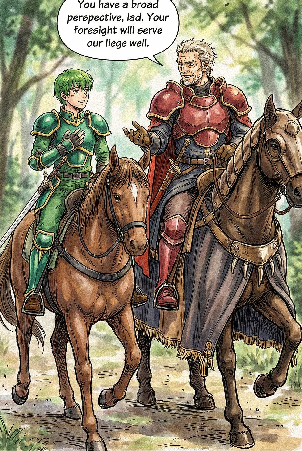 Fire Emblem 6 - Illustrated Support Convos - Image 16