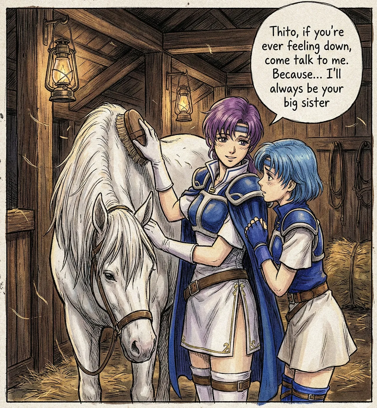Fire Emblem 6 - Illustrated Support Convos - Image 164
