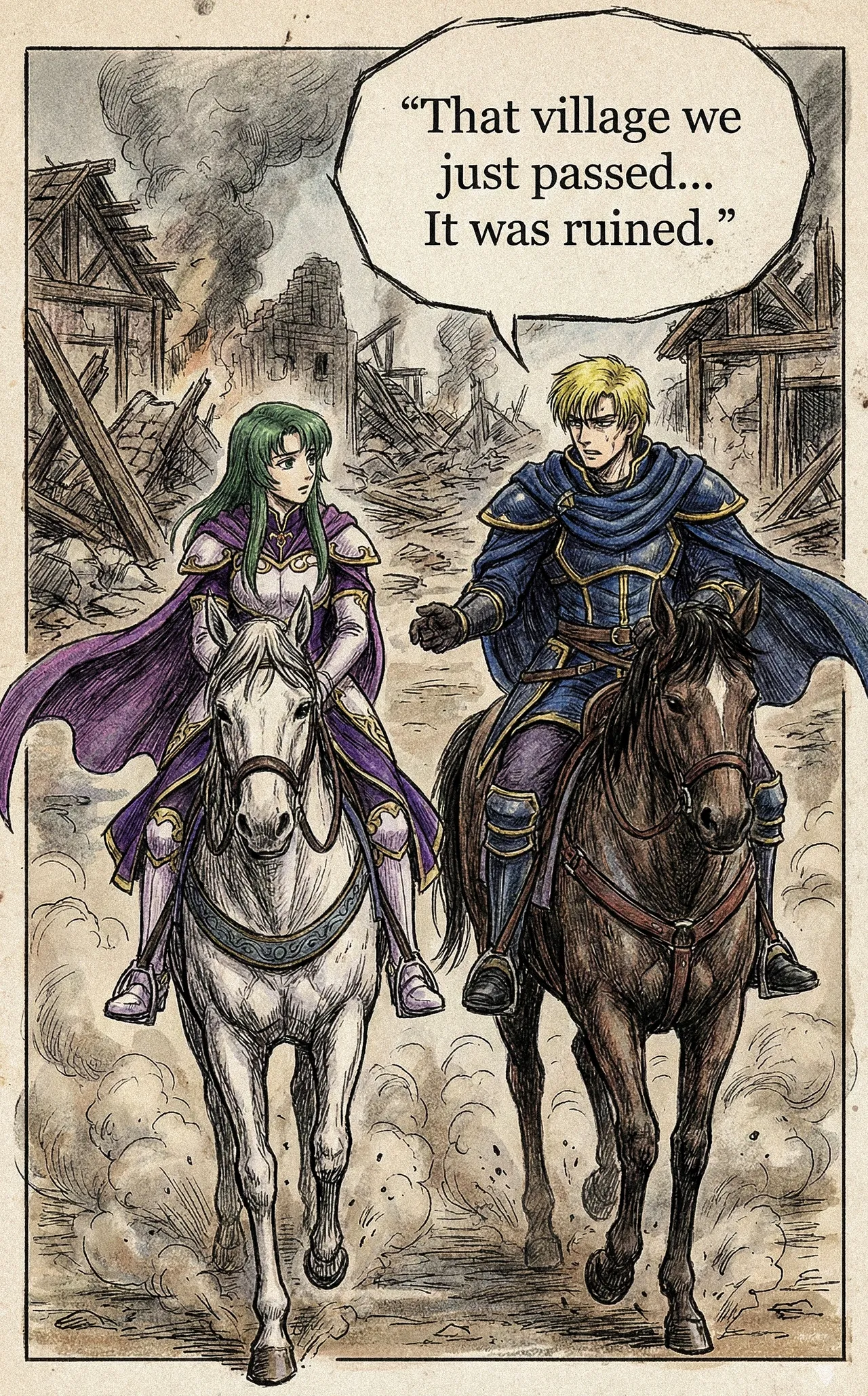 Fire Emblem 6 - Illustrated Support Convos - Image 180