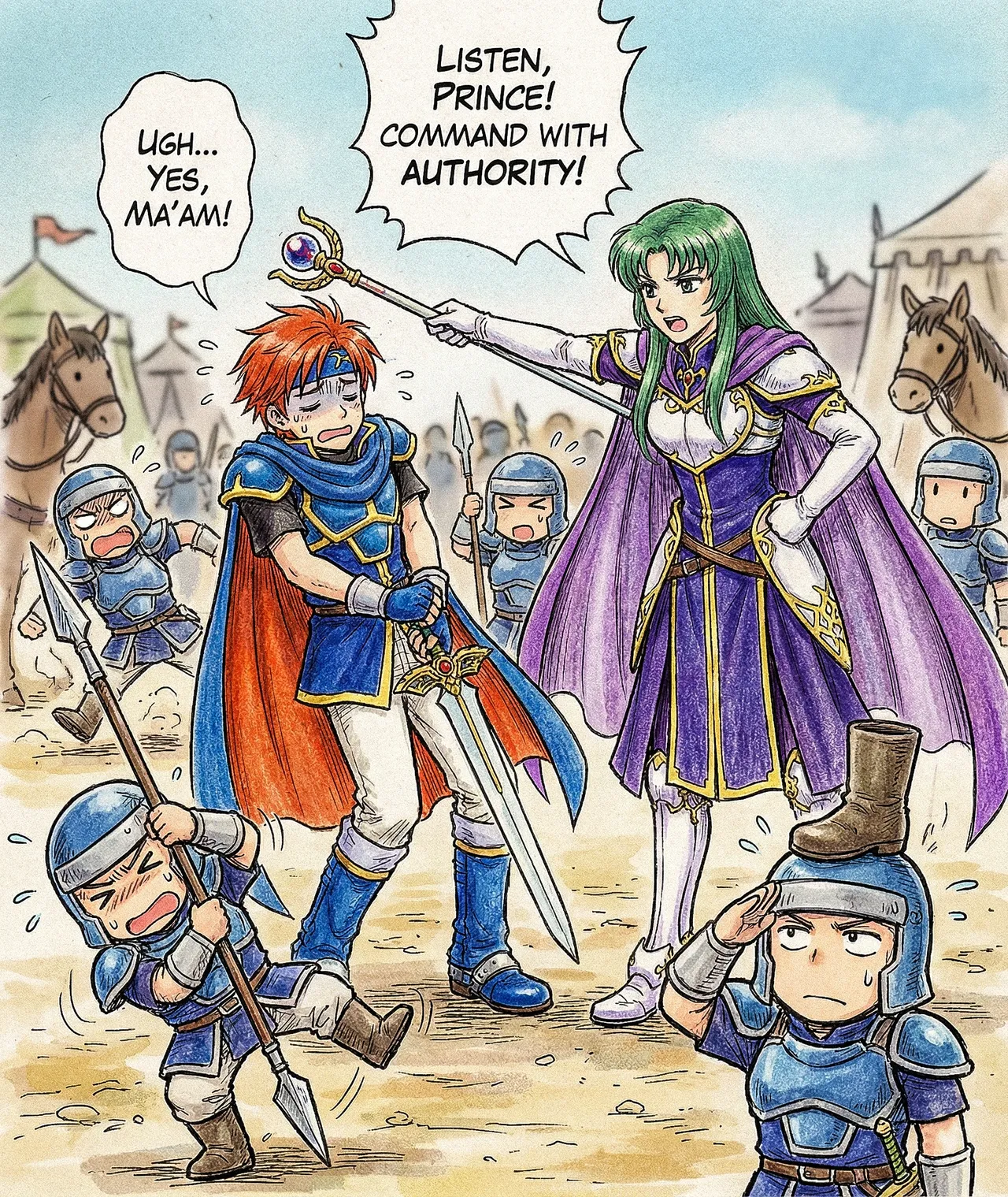 Fire Emblem 6 - Illustrated Support Convos - Image 194