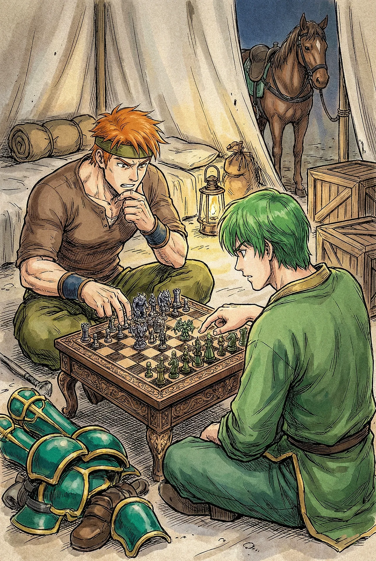 Fire Emblem 6 - Illustrated Support Convos - Image 21