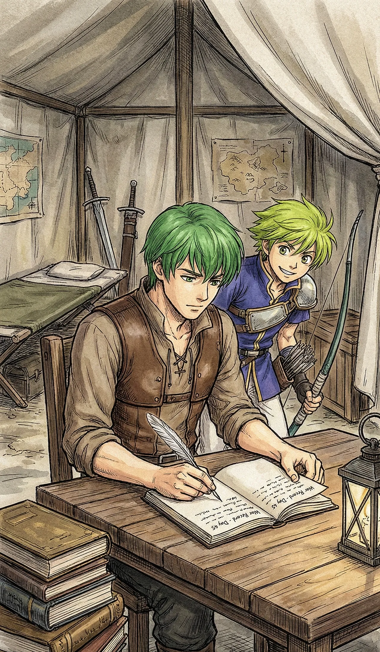 Fire Emblem 6 - Illustrated Support Convos - Image 22