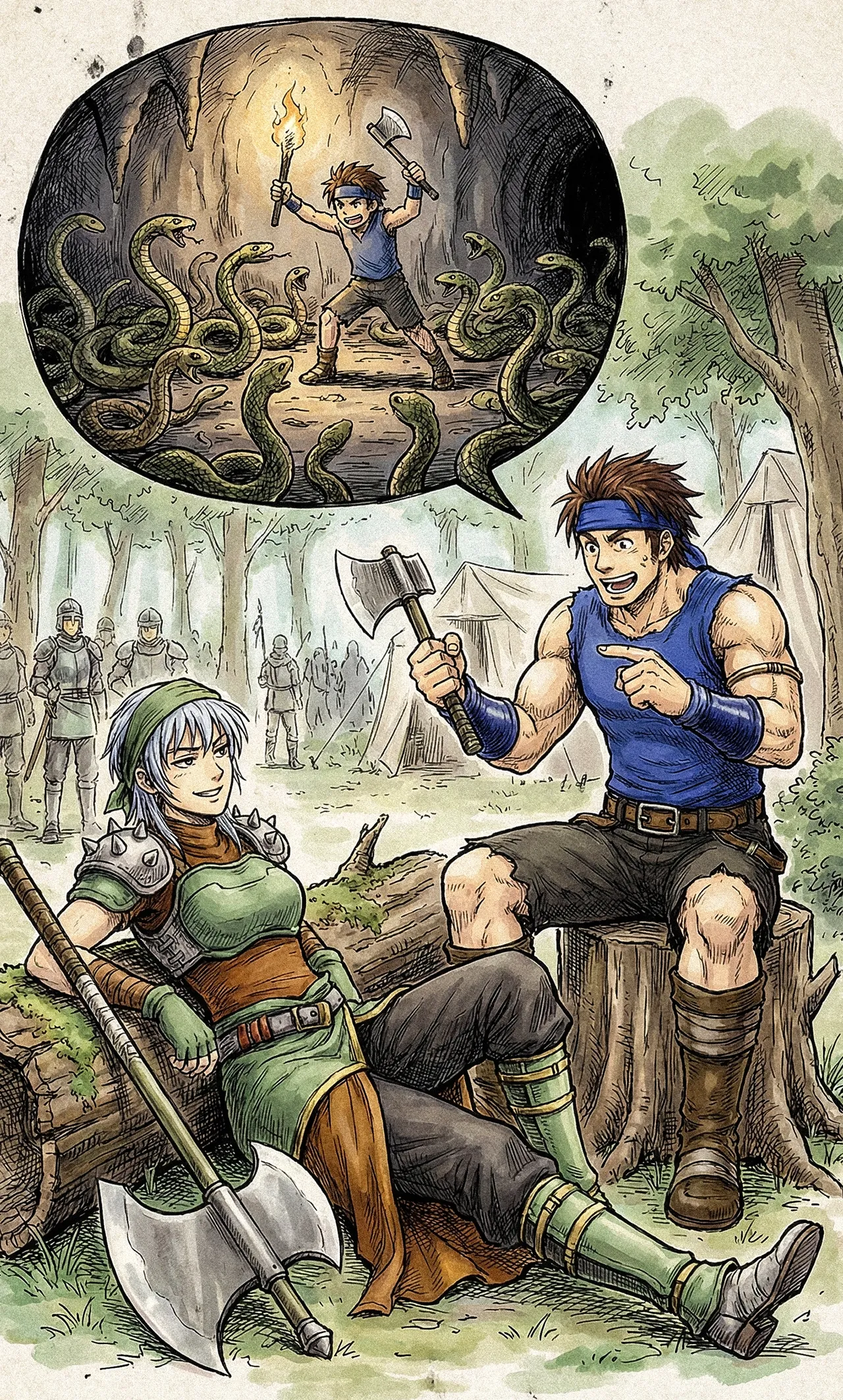 Fire Emblem 6 - Illustrated Support Convos - Image 30