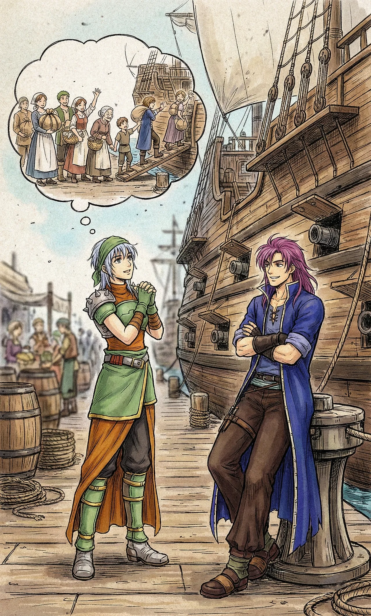 Fire Emblem 6 - Illustrated Support Convos - Image 32