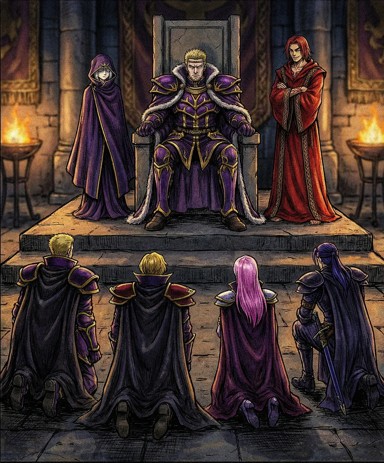 Fire Emblem 6 - Illustrated Support Convos - Image 4