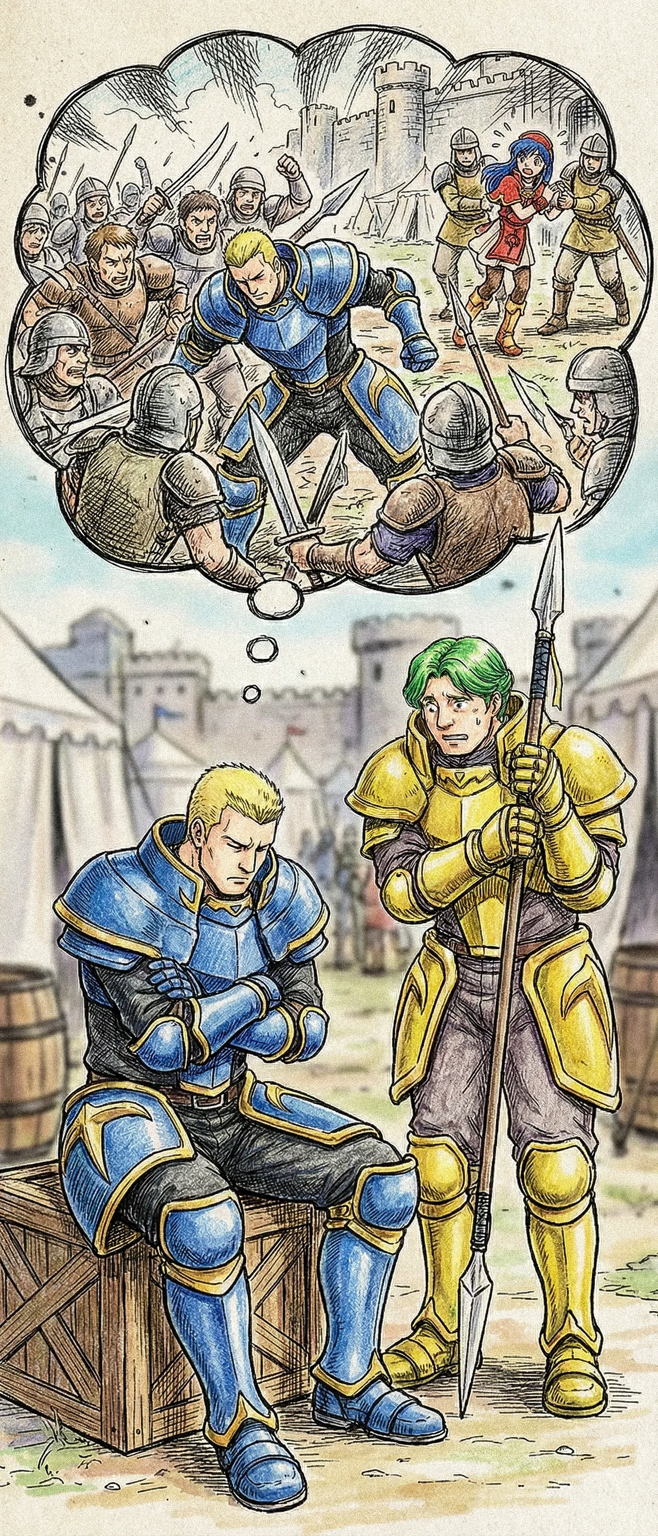 Fire Emblem 6 - Illustrated Support Convos - Image 43