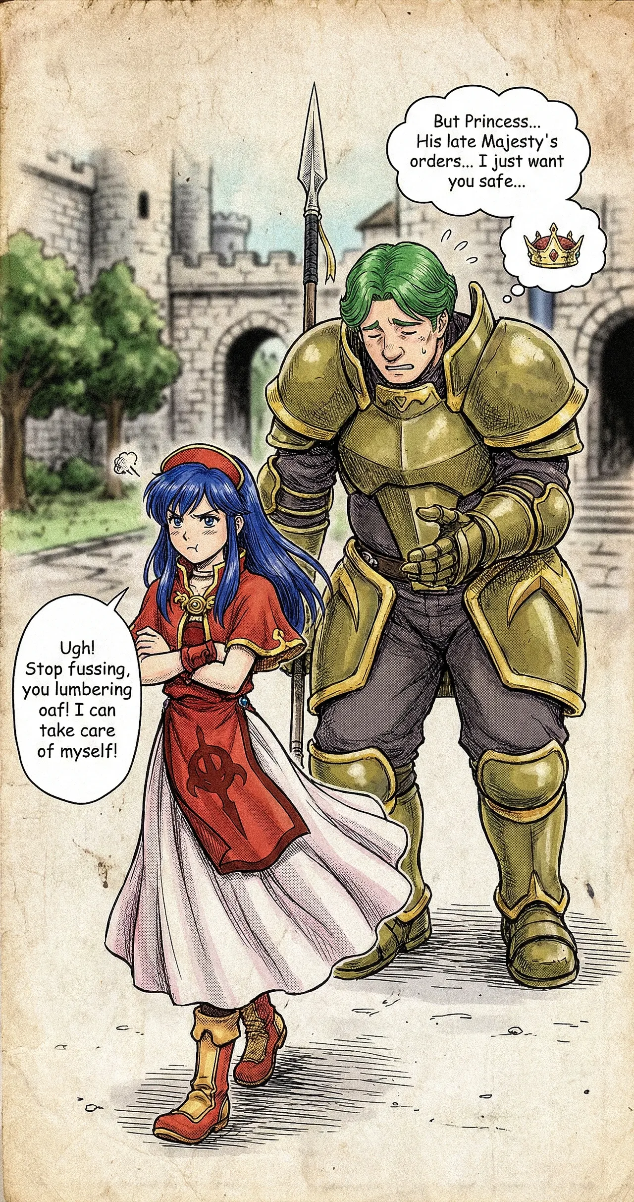Fire Emblem 6 - Illustrated Support Convos - Image 46