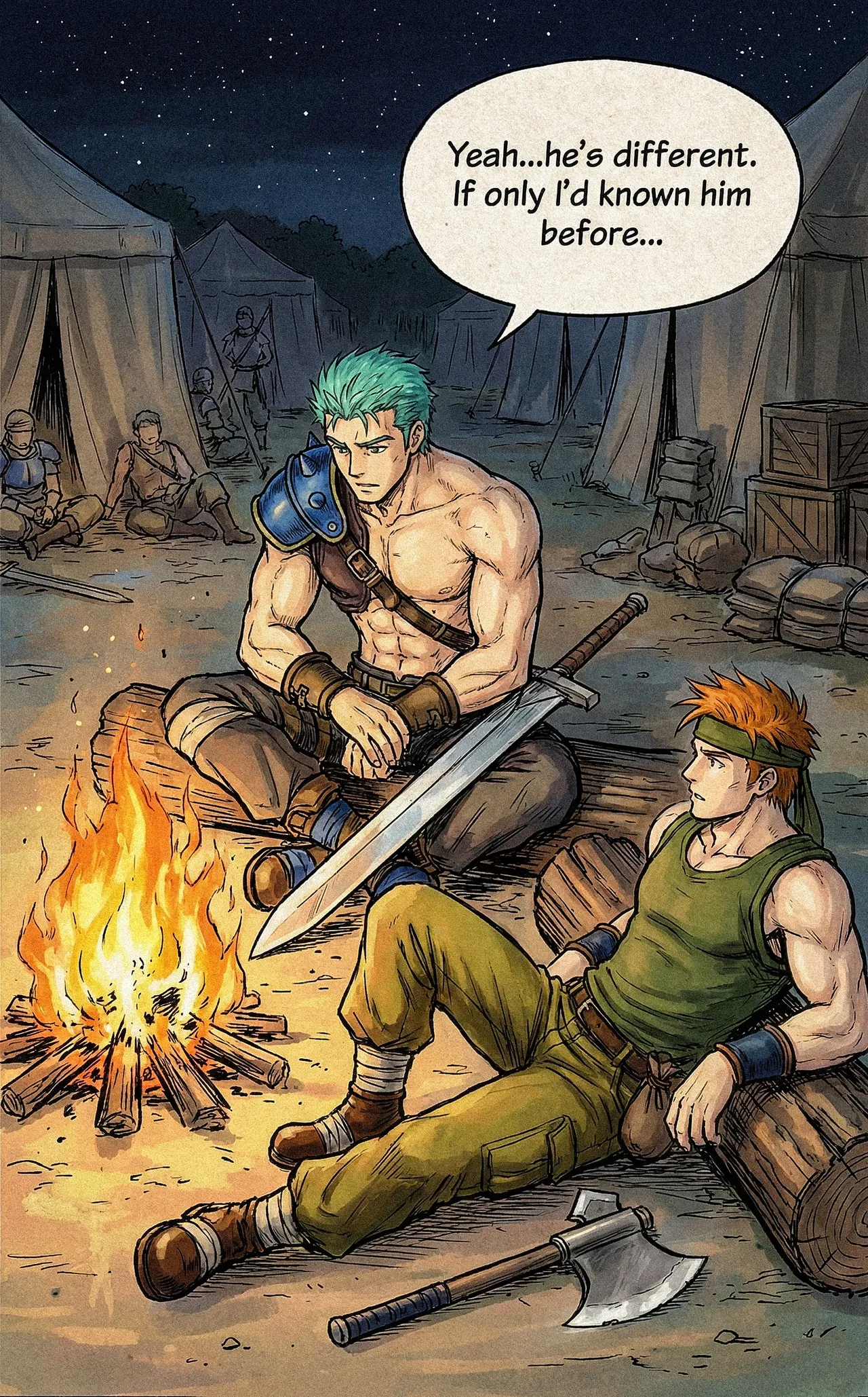 Fire Emblem 6 - Illustrated Support Convos - Image 57