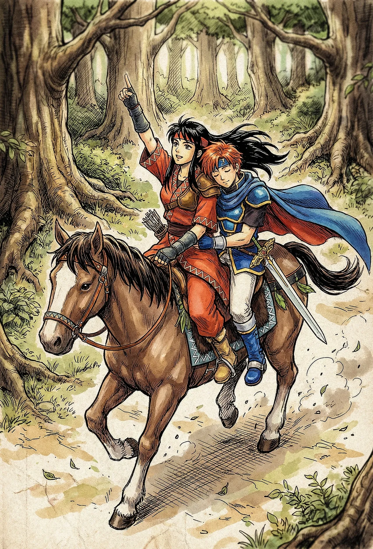 Fire Emblem 6 - Illustrated Support Convos - Image 8