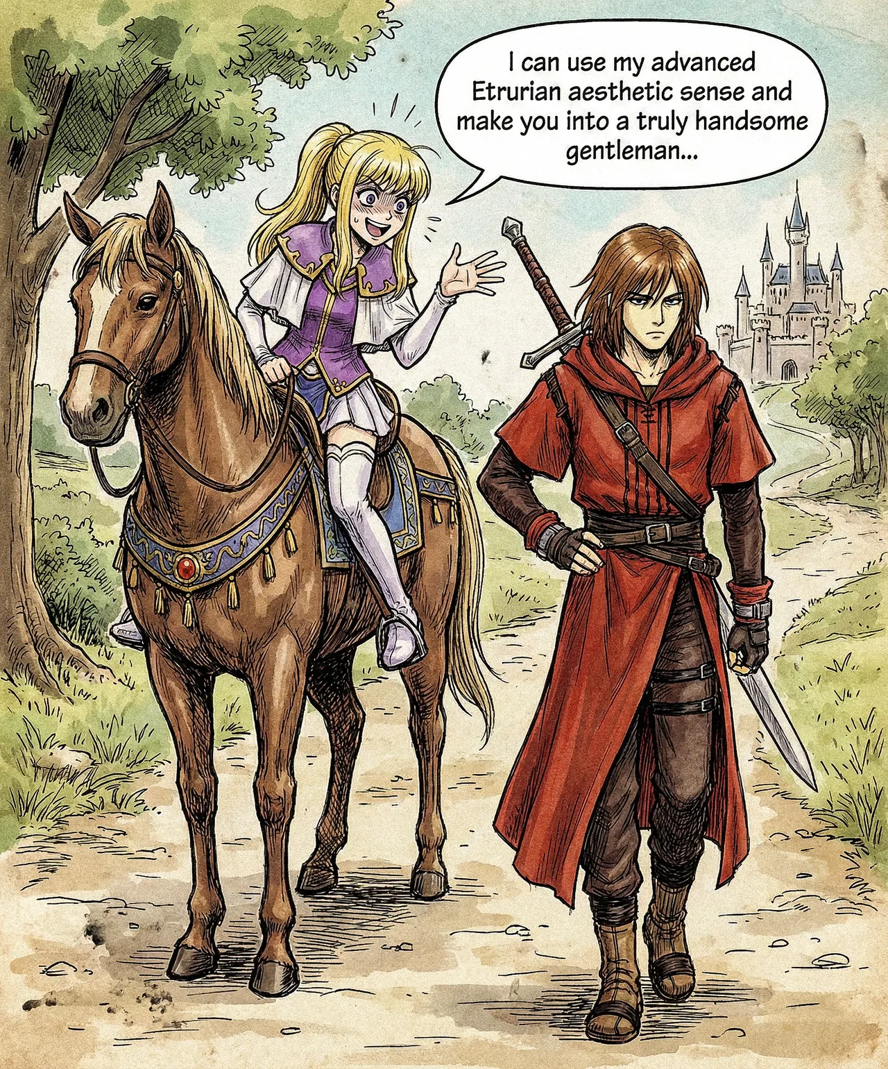 Fire Emblem 6 - Illustrated Support Convos - Image 88