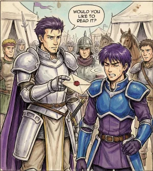 Fire Emblem 6 - Illustrated Support Convos - Page 111