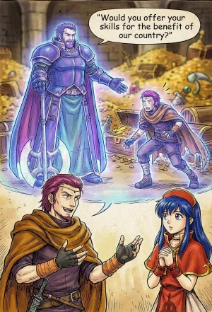 Fire Emblem 6 - Illustrated Support Convos - Page 125