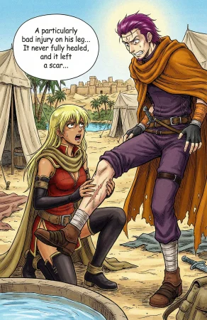 Fire Emblem 6 - Illustrated Support Convos - Page 126