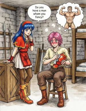 Fire Emblem 6 - Illustrated Support Convos - Page 138