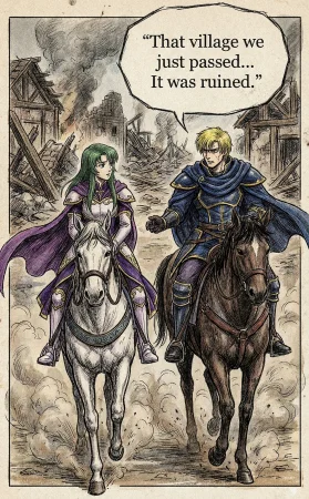 Fire Emblem 6 - Illustrated Support Convos - Page 180