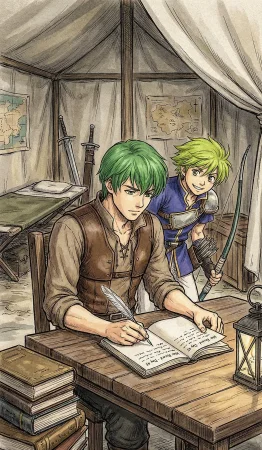 Fire Emblem 6 - Illustrated Support Convos - Page 22