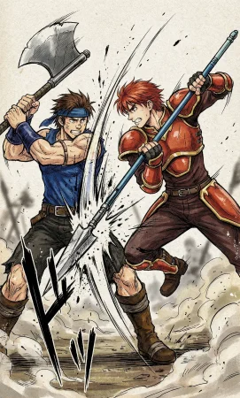 Fire Emblem 6 - Illustrated Support Convos - Page 25