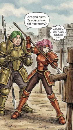 Fire Emblem 6 - Illustrated Support Convos - Page 44