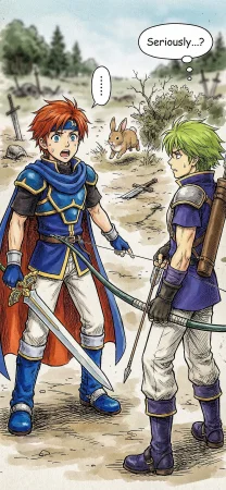 Fire Emblem 6 - Illustrated Support Convos - Page 48